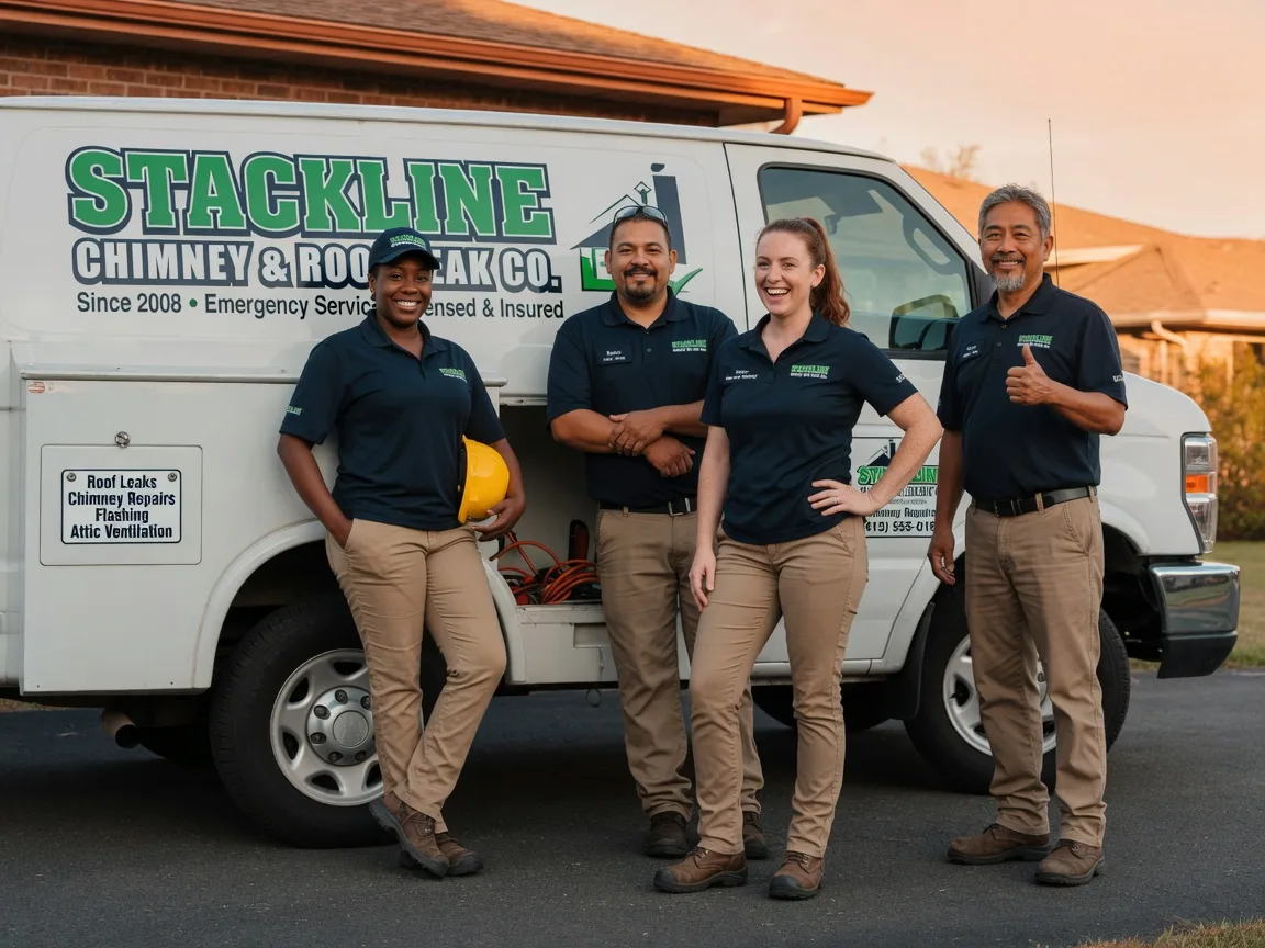 Chimney flashing repair company in Hurst, TX